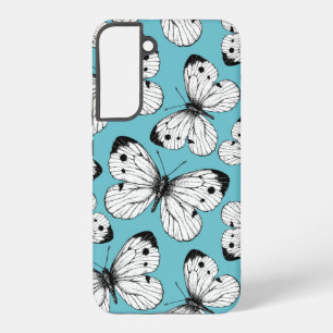 Koolvlinderpatroon Samsung Galaxy Hoesje