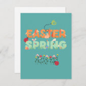 Koolvormend design, leuk design voor e-mail feestdagenkaart (Voorkant / Achterkant)