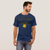 Koolvormig grootpas Speel Pickleball Cool Design T-shirt (Voorkant volledig)