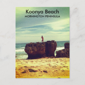Koonya Beach, Mornington Peninsula, Victoria, Aus Briefkaart