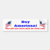 Koop Amerikaans Bumpersticker (Voorkant)