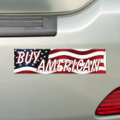 Koop Amerikaans Bumpersticker (Op auto)