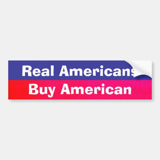 Koop Amerikaanse Bumpersticker (Voorkant)