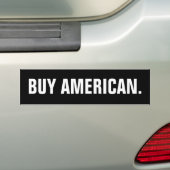 Koop Amerikaanse Bumpersticker (zonder merknaam) (Op auto)