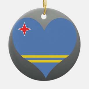 Koop Aruba-vlag Keramisch Ornament