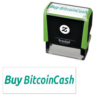 Koop BitcoinCash zelfinkkend geld stempel