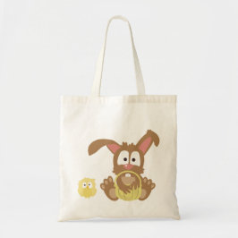 Koop Bunny Easter Canvas tas! Tote Bag