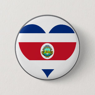 Koop Costa Rica Flag Ronde Button 5,7 Cm