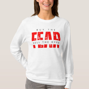 Koop de angst Verkoop de Hype™-strategie boven emo T-shirt
