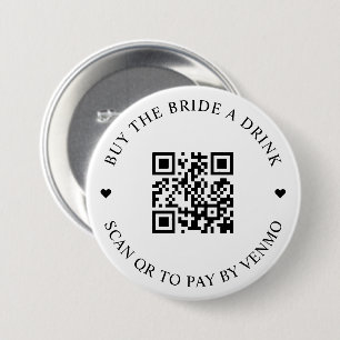 Koop de Bride een Drink QR Code Button