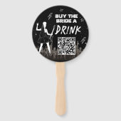 Koop de bruid een Drink Laatste Tour Punk Bachelor Handwaaier (Voorkant)