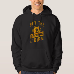 Koop de Dip Crypto Bitcoin Slogan Cryptocurrency Hoodie