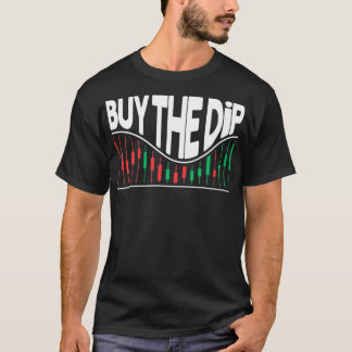 Koop de dip WSB Wall straatvoorraad, BTC Crpyto Pu T-shirt