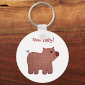 Koop de roze roze roze speelbal nieuwe baby sleutelhanger (Voorkant)