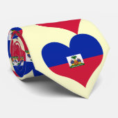 Koop de vlag van Haïti Stropdas (Opgerold)