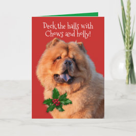 Koop de zalen met kozen en heilige kerst feestdagen kaart