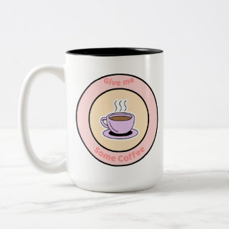 Koop dit als je van koffie drinken houdt tweekleurige koffiemok