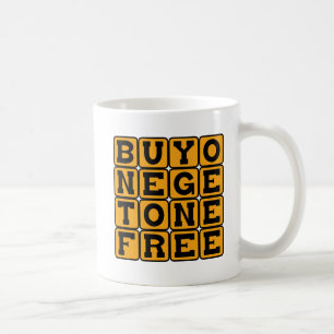 Koop Eén, Krijg Eén Gratis, Zwanger Van Tweeling Koffiemok