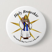 Koop een priester Button op een bierdag 2 (Voorkant)