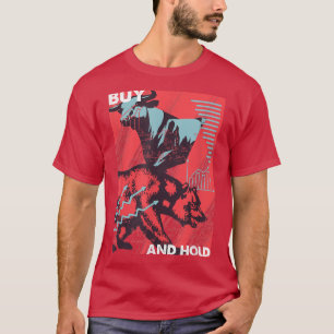 Koop en bezit Beer Bull Stock Market Trader Tradin T-shirt