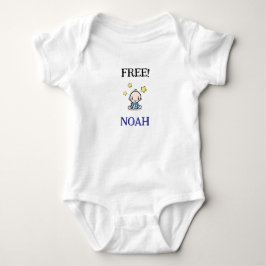 Koop er een, krijg er een, gratis, gepersonaliseer romper