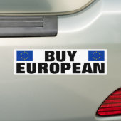 Koop Europese bumperstickers met EU-vlag (Op auto)