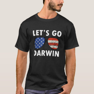Koop Funny Sarcastic Laten we Darwin Mannen en vro T-shirt