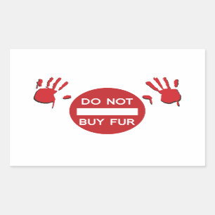 Koop geen EUR Rechthoekige Sticker