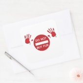 Koop geen EUR Vierkante Sticker (Envelop)