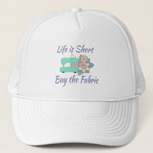 Koop het weefsel, naaien, kantelen, vlotten trucker pet