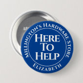 Koop hier personeel om Button badge te helpen (Voorkant /achterkant)