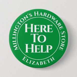 Koop hier personeel om Button badge te helpen