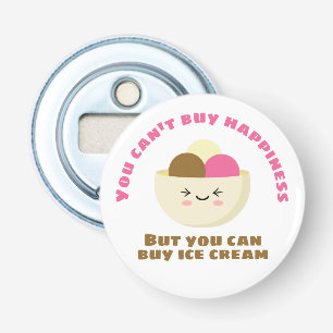 Koop ijs Cream Button Flesopener