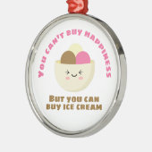 Koop ijs Cream Metalen Ornament (Links)