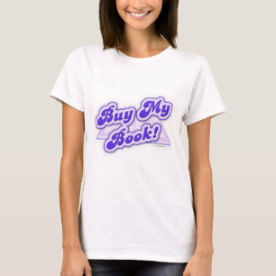 Koop mijn Paarse boekstijl T-shirt