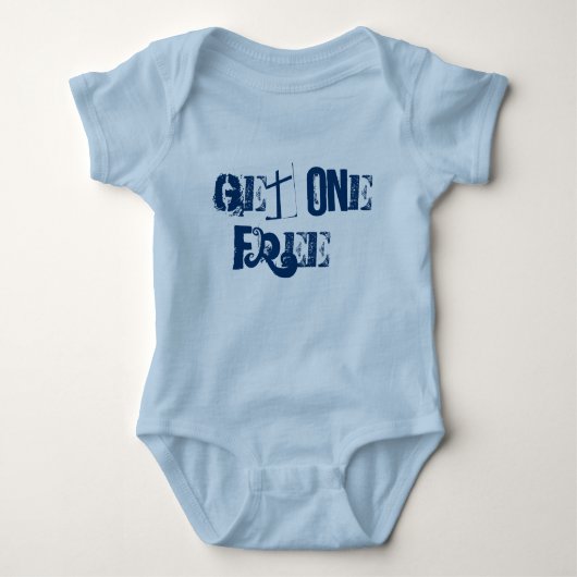 Koop One Get One Free-Twins (jongens) Romper (Voorkant)