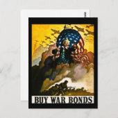 Koop Oorlogsobligaties  Briefkaart (Voorkant / Achterkant)