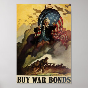 Koop Oorlogsobligaties Poster