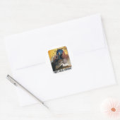 Koop oorlogsobligaties! ronde sticker (Envelop)