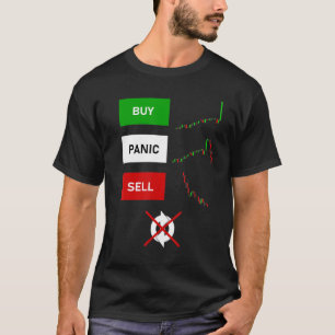 Koop Paniek Verkoop Niet Herhalen Aandelen Dagha T-shirt