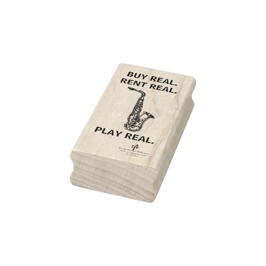 Koop Real Alto Sax Musical Instrument Tech Rubberstempel (Stempel)