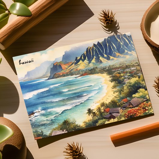 koop reis  kaart Hawaii Briefkaarten