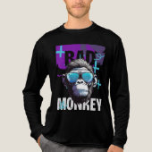 koop slechte aap Tri-Blend shirt (Voorkant volledig)