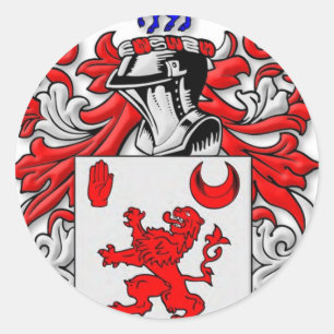 Koop van vuurwapens ronde sticker