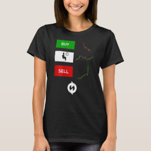 Koop Wacht Verkoop Herhaal Dag Handel Aandelen Bel T-shirt