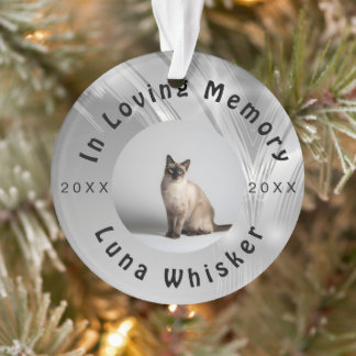 Koopbaar kattenfotogeheugenframekunst ornament