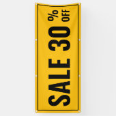 Koopje Korting Aangepaste Banner (Verticaal)