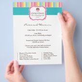 Koopprijslijstbrochure sluiten flyer (Hand)