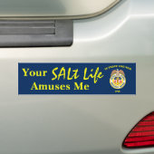 Koopvaardij bumpersticker (Op auto)