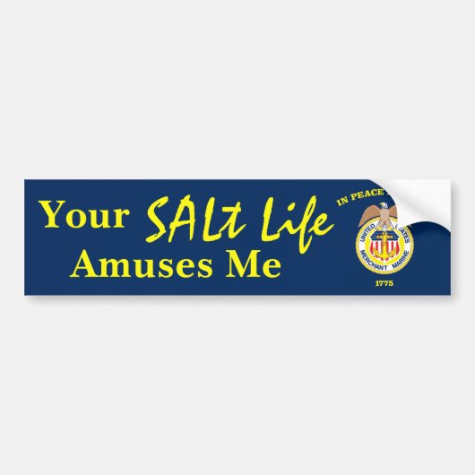 Koopvaardij bumpersticker (Voorkant)